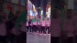 Shay’mpempe swizzpanache 🗽🌉 loicreyel afrovybzcanada dance nyc timessquare [upl. by Anilram]