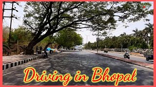 Bhopal Driving from ISBT to Arera Colony via Rani Kamlapati Station BHEL side Gate enjoyindia [upl. by Lieberman]