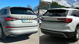 NEW Skoda KODIAQ 2024 vs OLD Skoda KODIAQ 2024  INTERIOR Comparison [upl. by Atikcir]