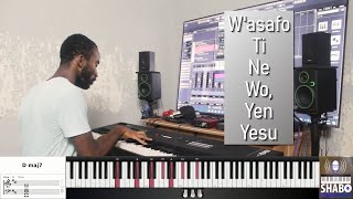 Wasafo Ti Ne Wo Yen Yesu  Presbyterian Hymn  Piano Reharmonized [upl. by Bradman]