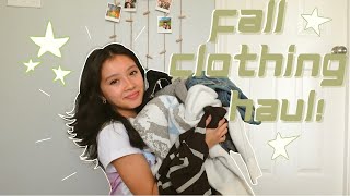 FALL CLOTHING HAUL 2022🪐 ft emmiol try on haulhonest review y2k early 2000’s pinterest [upl. by Rugg]