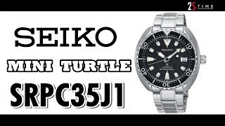 SEIKO Prospex Mini Turtle SRPC35J1 Automatic Diver Watch 200m [upl. by Bein]