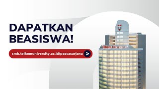 Beasiswa Unggulan Program Pascasarjana Telkom University [upl. by Nimaj]