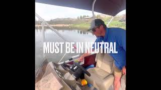 Pontoon boat driving instructions [upl. by Northey]