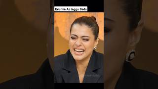 KRISHNA AS JAGGU DADA  HIGHGIEN KAJOL KRITISANON shorts ytshorts trending funny comedy kajol [upl. by Anined]