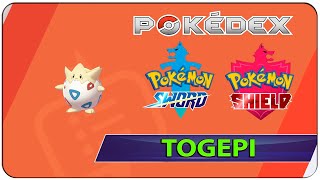 How to Catch Togepi  257 Pokemon Sword amp Shield  Galar Pokedex [upl. by Ybbil620]