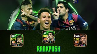 Lets pack messi  neymar and suarez 💯🔴  efootball new update  efootball 2025 mobile live [upl. by Acinor383]