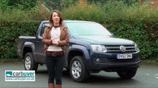 Volkswagen Amarok pickup review  CarBuyer [upl. by Aryek]