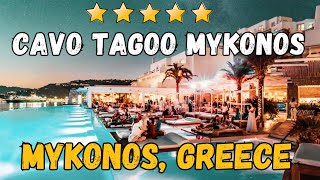 Cavo Tagoo 5 Star Hotel  Mykonos Greece AllInclusive Resort [upl. by Anaugal]