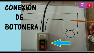 Como conectar botonera  Como instalar una botonera  Como hacer conexión de botonera  botonera [upl. by Anwahsak]