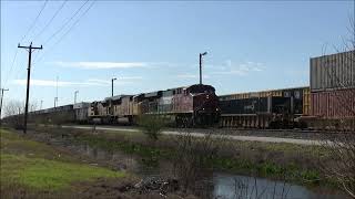 cml813 88 10 FerroMex UP Coke train 17 Feb 17 [upl. by Ramal]