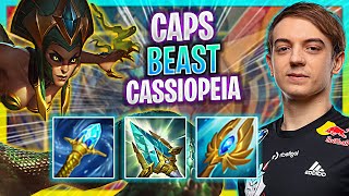 CAPS IS A BEAST WITH CASSIOPEIA  G2 Caps Plays Cassiopeia Mid vs Kassadin  Season 2023 [upl. by Gothard]