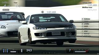 Gran Turismo 5  Nissan SILVIA specR AERO S15 02 HYBRiD PS3 Gameplay [upl. by Noyes]