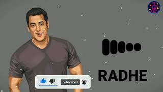 Radhe Title Track Bgm  Radhe Bgm  Radhe Bgm Ringtone  Radhe Ringtone  Radhe title track bgm [upl. by Savell]