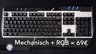 Mechanische RGBTastatur von Havit für 69€  Blue Switches [upl. by Almund]