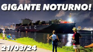 GIGANTE saindo em Itajaí Santa Catarina Brazil ​⁠BielTurismo [upl. by Mcintosh]