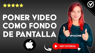 Cómo Poner un VIDEO como FONDO DE PANTALLA en iPhone  📱 Cualquier Video 📱 [upl. by Yeh]