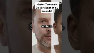 Master Taxonomic Classification in 60 Seconds taxonomy science trendingvideos ecoconservation [upl. by Seligmann]