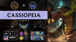 Cassiopeia Mid vs Sylas  NA Challenger Patch 1413 [upl. by Schargel97]