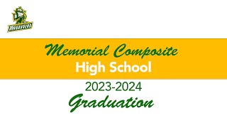 Memorial Composite High School Graduation 20232024 [upl. by Nirrat]