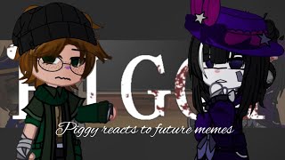 •Piggy react to future memes  •Players helpers  ‼️RUSHED AND OOC‼️ Credits in Desc 1 [upl. by Yettie686]