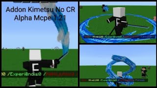 Minecraft Addon Mod Kimetsu No CR Alphas Mcpe 121 [upl. by Nahgeem]