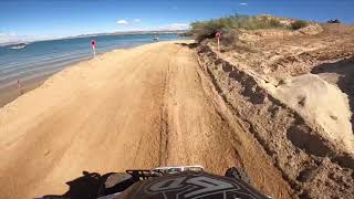 Mike Sloan Onboard  WORCS PRO ATV Race  Lake Havasu 2020 [upl. by Dnalevelc]