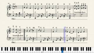 Arup Tomar Bani Rabindra Sangeet Piano Solo Version Staff Notation by Arup Paul [upl. by Erastus]