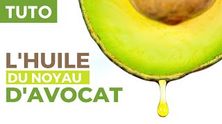 COMMENT FAIRE LHUILE DE NOYAU DAVOCAT POUR VOS SOINS DE CHEVEUX [upl. by Griffie]