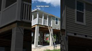 HurricaneResistant Homes on Stilts The Future of Coastal Living youtubecreatorcommunity [upl. by Towland]