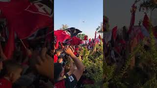 Así se vivía el festejo del campeonato de Atlas desde la glorieta de los niños héroes [upl. by Etnomal459]