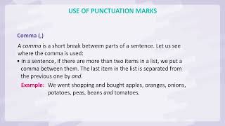 Chapter 25 Punctuation and Capital Letters  English Grammar Class 3  By Blueprint Digital [upl. by Lee]