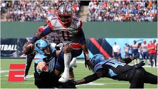 Houston Roughnecks vs Dallas Renegades  Week 4  2020 XFL Highlights [upl. by Onifled]