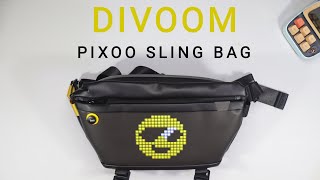 Tas Ada Layarnya Divoom Pixoo Sling Bag [upl. by Wiebmer414]