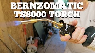 Bernzomatic TS8000 High Intensity Trigger Start Torch [upl. by Nnylirret125]