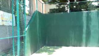 5 La primera cancha oficial de padelmp4 [upl. by Lauralee]