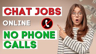 Online Chat Support Jobs from Home  7 Chat Jobs Always Hiring 2023 [upl. by Drahsir42]