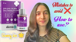 AHA BHA Peeling Solution How to Use It Properly [upl. by Maurita]