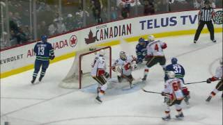 Canucks Vs Flames  Rick Rypien 10 Goal  041010  HD [upl. by Dwinnell195]