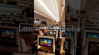 London Heathrow Airport to doha [upl. by Dinin]