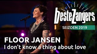 Floor Jansen  I dont know a thing about love  Beste Zangers 2019 [upl. by Atiken]