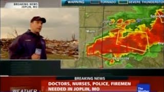 Joplin 2011 EF5 Tornado  Weather Channel On Air Coverage [upl. by Marylee]