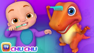 This Is The Way We Brush Our Teeth  ChuChu TV Funzone 3D Nursery Rhymes amp Kids Songs [upl. by Melena]