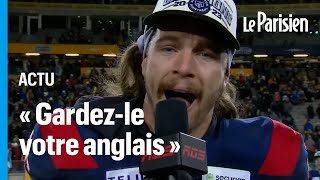 Le coup de gueule d’un sportif qui relance le débat sur la place du français au Canada [upl. by Fishman560]