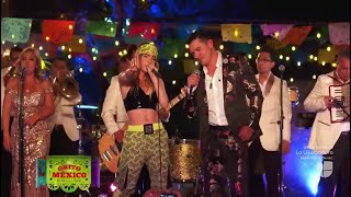 Belinda y Los Angeles Azules Amor A Primera Vista en VIVO Grito de México [upl. by Ibor93]