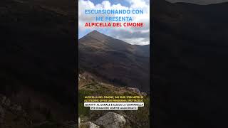 ALPICELLA DEL CIMONE trekking mountain hiking nature hikerslife mountains escursione [upl. by Elleynod892]