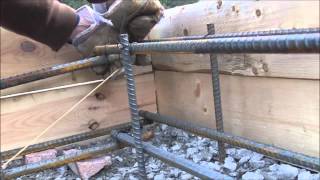 Floating Concrete Slab DIY Rebar [upl. by Harms]