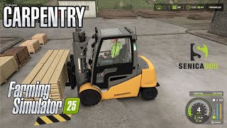 FS25 Carpentry business [upl. by Ahsikin]