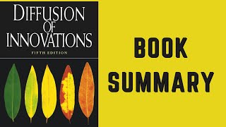 Diffusion of Innovations by Everett Rogers  Book Summary in English [upl. by Renrag]