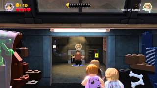 LEGO Jurassic World Main Street Showdown Walkthrough [upl. by Arinayed13]